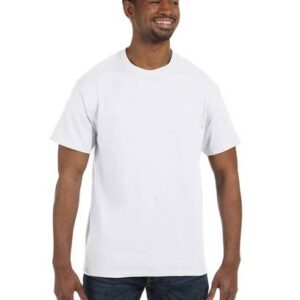 Jerzees Dri Power 21M White Tee