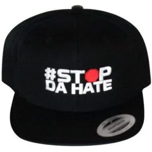 Custom Snapback Hat Stop Da Hate