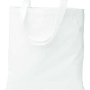 plain white tote bag