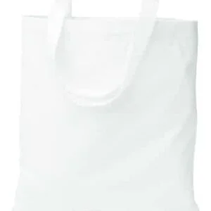 plain white tote bag