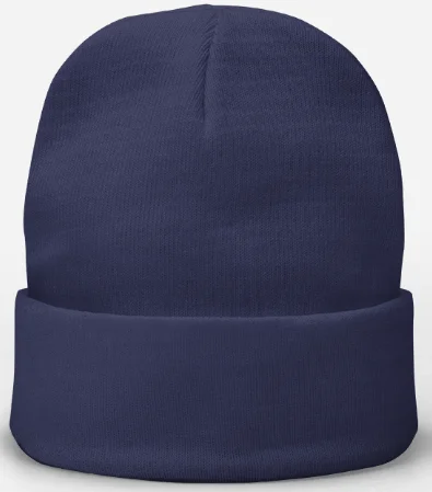 Fashion Beanie Hats 2 navy blue