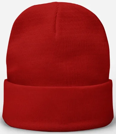 Fashion Beanie Hats 3 deep red