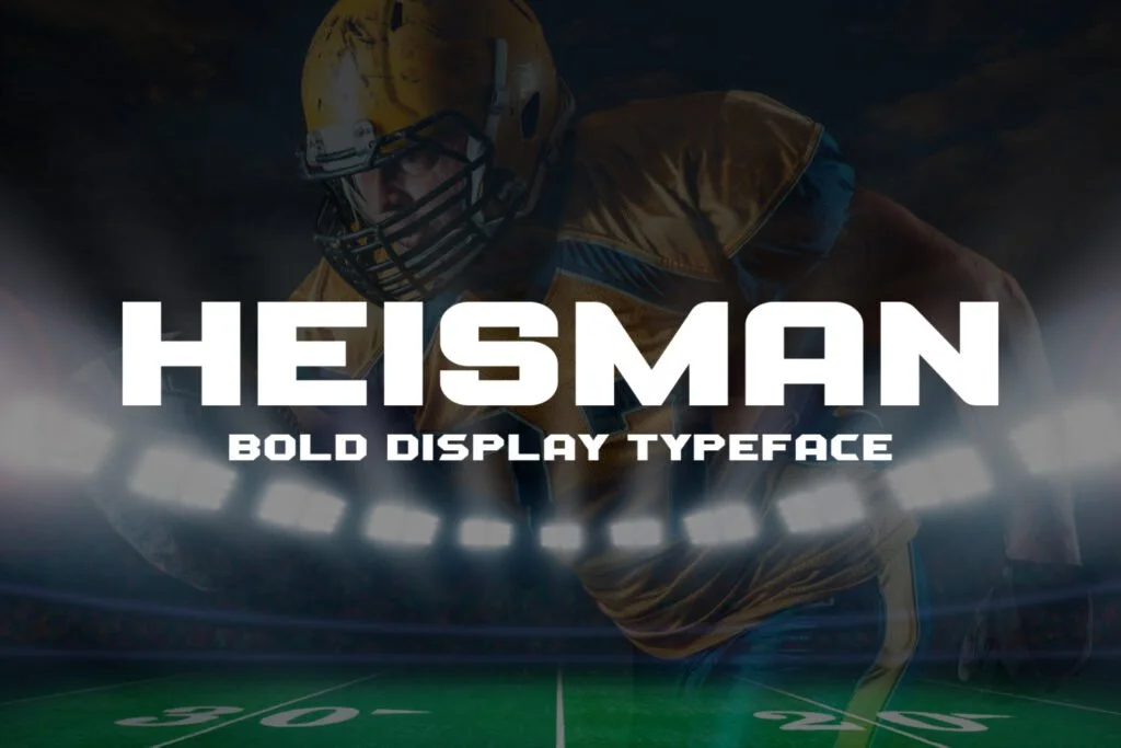 heisman font