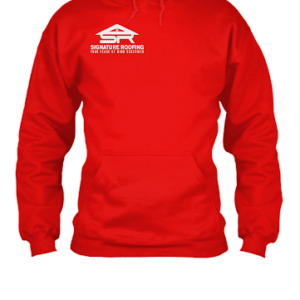 Reviews 16 signature roofing hoodie front hoodie